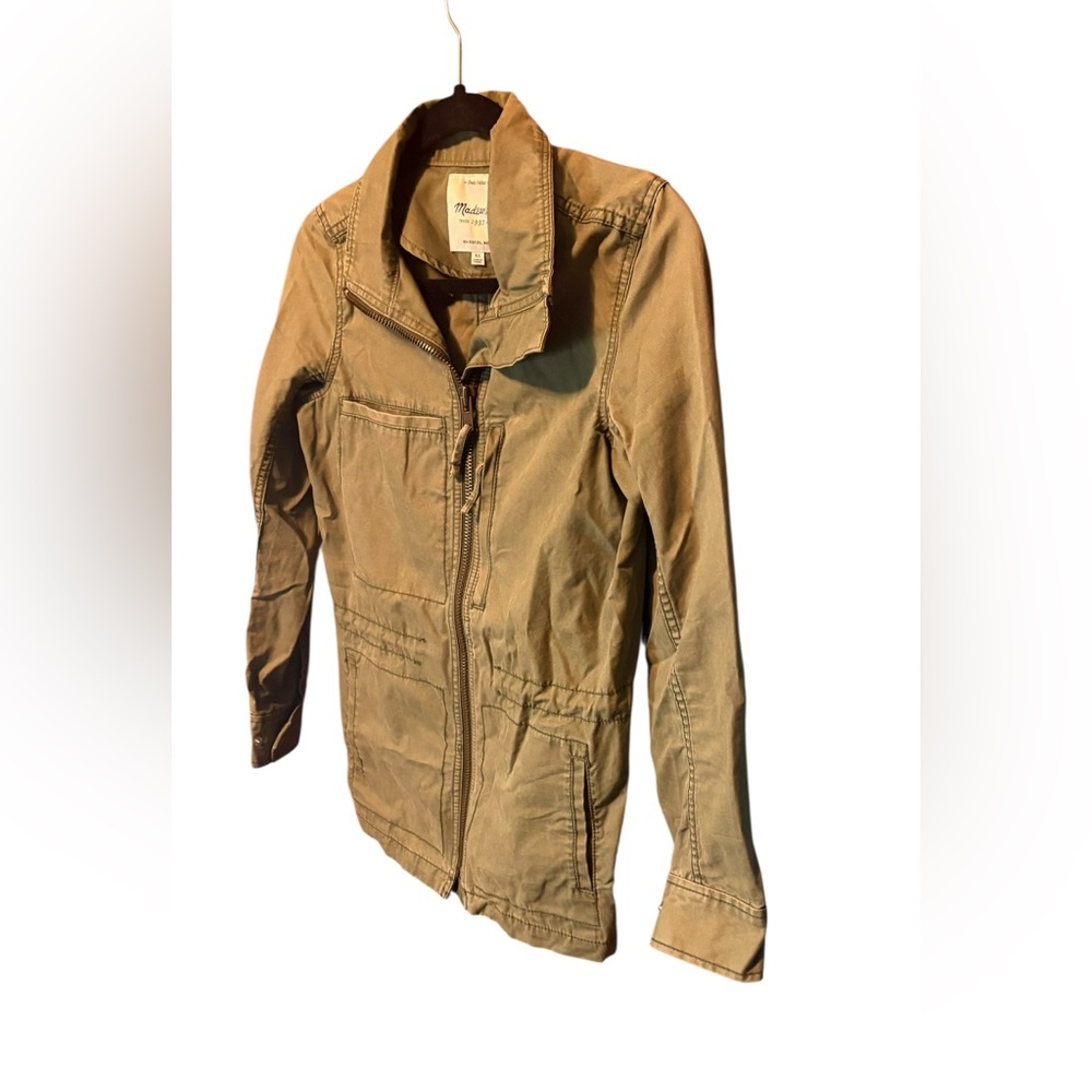 Madewell Fleet Olive Green Utility Jacket XS - Picture 8 of 13